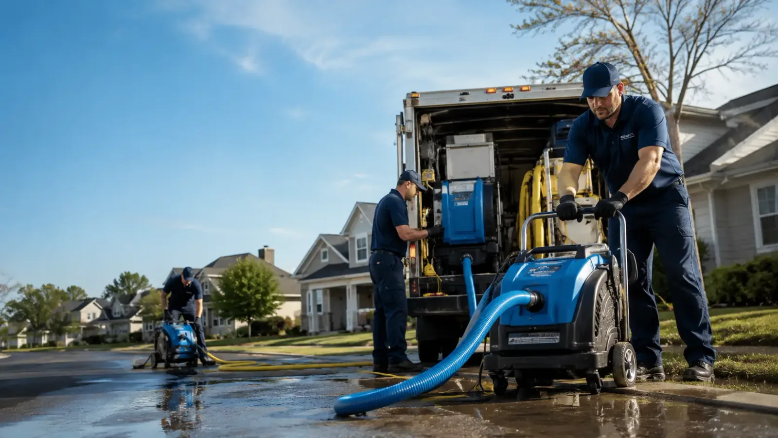 Flood Damage Cleanup in Ashley, IL
